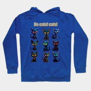 Eight Cool Cats Hoodie